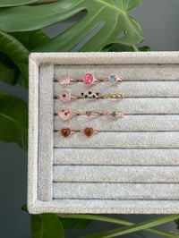 Image 6 of Rose Ember Crystal Rings 
