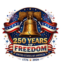 Image 3 of 🇺🇸🦅 America’s 250th Anniversary – 10-Inch 3D UV Printed Metal Door Sign Collection