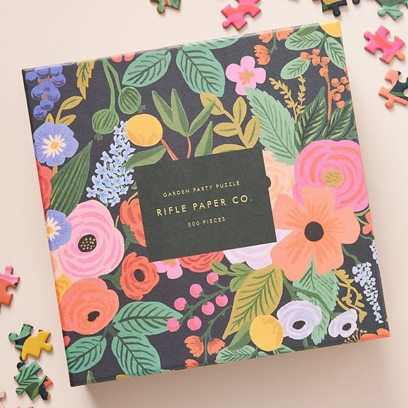 PUZZLE 500 PIÈCES GARDEN PARTY  - RIFLE PAPER CO. Image 2