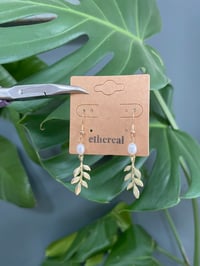 Image 2 of Willow Pearl Earrings