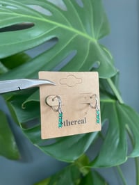 Image 2 of Silver Evergreen Earrings