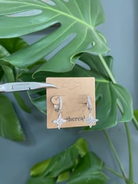 Image 3 of Silver Estelle Earrings 