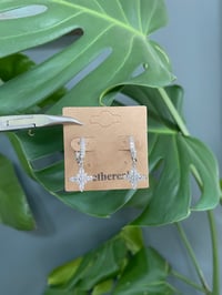 Image 2 of Silver Estelle Earrings 