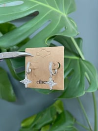 Image 4 of Silver Estelle Earrings 