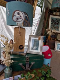 Image 3 of Owl and Mouse Lampshade 