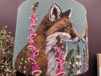 Image 2 of Springtime Foxes Lampshade 