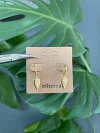 Image 1 of Gold Aurora Drop Earrings