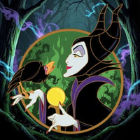 SOLD OUT - PRESALE  - Villainously Together - Maleficent & Diablo