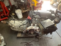 Image 1 of 2011 6.0L L96 complete pull out motor with 6L90e 2 wheel drive transmission 