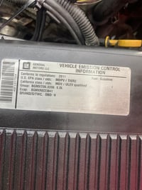 Image 5 of 2011 6.0L L96 complete pull out motor with 6L90e 2 wheel drive transmission 