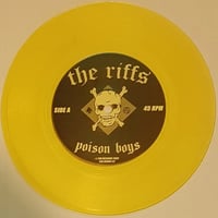 Image 2 of The Riffs - Poison Boys 7"