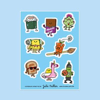 Planche de stickers