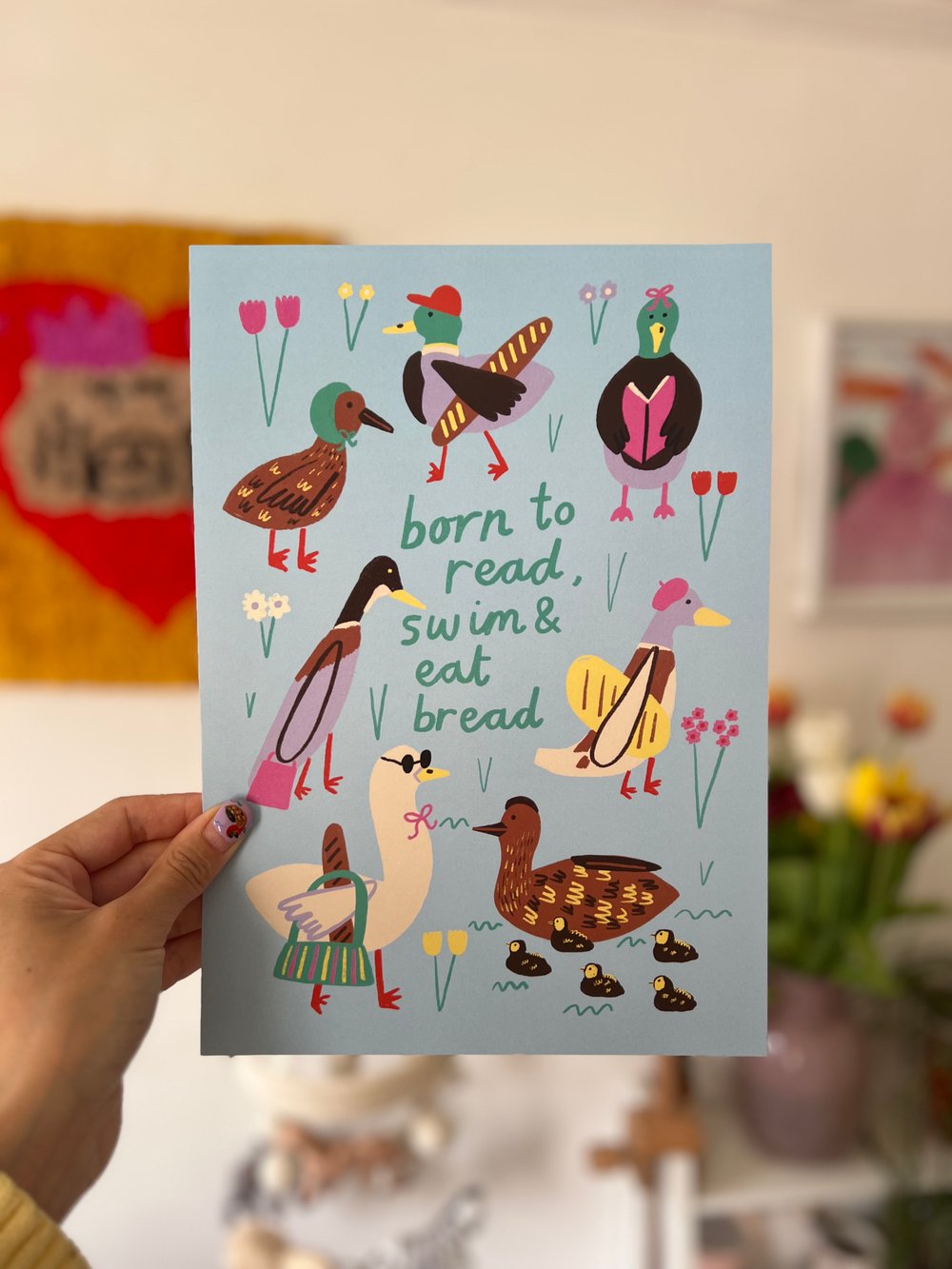 Image of Ducks Print