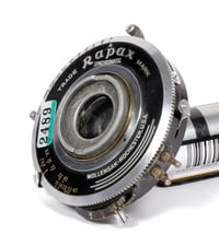 Image 3 of Goerz Dagor [5" IN] 127mm F6.8 convertible lens in Rapax #0 Shutter #2489