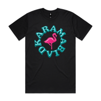 KARAMABLVD. BALLOON LOGO BLACK TEE