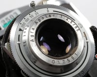 Image 10 of Agfa Isolette 120 6X6 folding medium format camera with 85mm F4.5 lens #2503/#2526