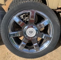 Image 2 of 2008 Cadillac Escalade 22” wheels set of 4 