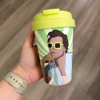 Image 2 of Ποτήρι PLA Harry Styles 350ml με Καπάκι