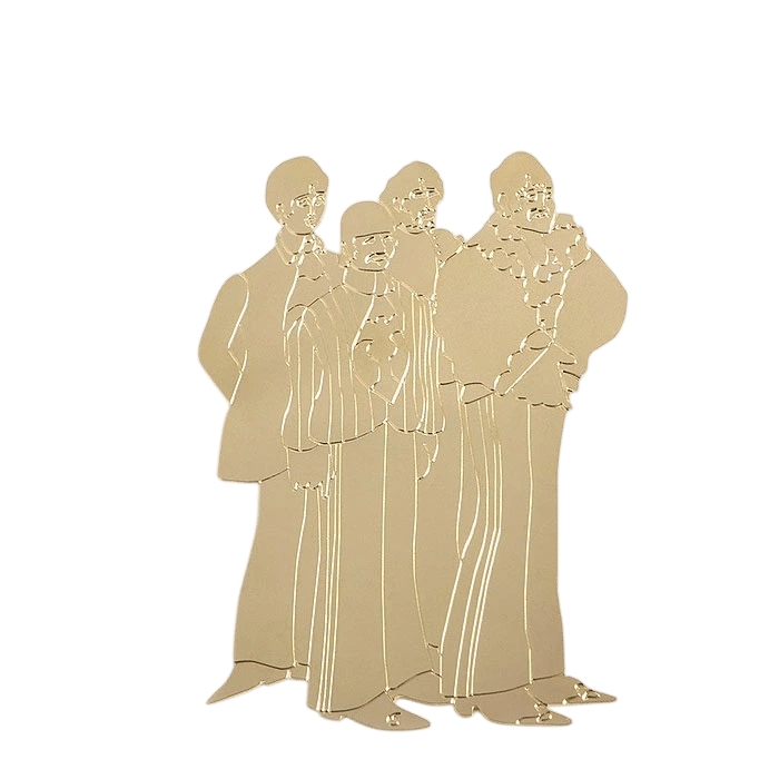 BROCHE THE BEATLES - TITLEE (DEUX MODÈLES)