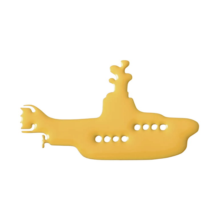 PIN'S YELLOW SUBMARINE - TITLEE (DEUX MODÈLES) Image 2
