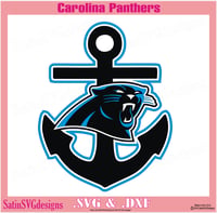 Image 5 of Carolina Panthers Multi Set Design SVG Files, Cricut, Studio, Digital Cut Files