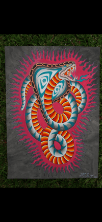 Watch for snakes