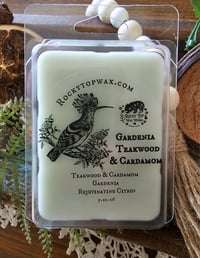 Gardenia Teakwood & Cardamom -A Rocky Top Wax Works exclusive custom houseblend fragrance 