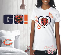 Image 13 of Chicago Bears Set Design SVG Files, Cricut, Silhouette Studio, Digital Cut Files