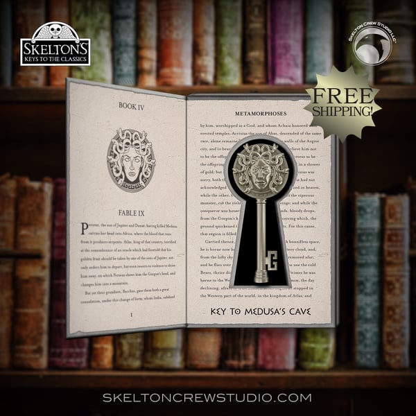 Image of Skelton's Keys to the Classics: Key to Medusa's Cave! FREE U.S. SHIPPING!