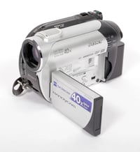 Image 2 of Sony DCR-DVD108 Mini-DVD Video Camera camcorder + battery + charger #2155 WORKS