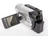 Image 3 of Sony DCR-DVD108 Mini-DVD Video Camera camcorder + battery + charger #2155 WORKS