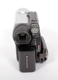 Image 4 of Sony DCR-DVD108 Mini-DVD Video Camera camcorder + battery + charger #2155 WORKS