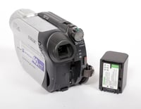 Image 8 of Sony DCR-DVD108 Mini-DVD Video Camera camcorder + battery + charger #2155 WORKS