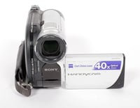 Image 10 of Sony DCR-DVD108 Mini-DVD Video Camera camcorder + battery + charger #2155 WORKS