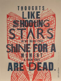 Thoughts Like Shooting Stars 2012