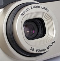 Image 9 of Nikon One Touch Zoom 90s 35mm Film Point and Shoot camera TESTED #2520 WARRANTY