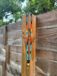 Image 1 of Blue Fire Lanyard 