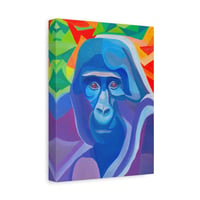 Image 3 of Gorilla Spirit Animal Portrait - Matte Canvas