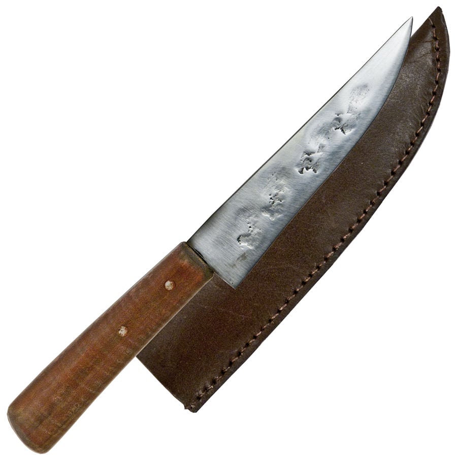 Image of Pennsylvania Bag Knife with Leather Sheath
