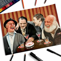 Image 2 of Only Fools and Horses original drawing 