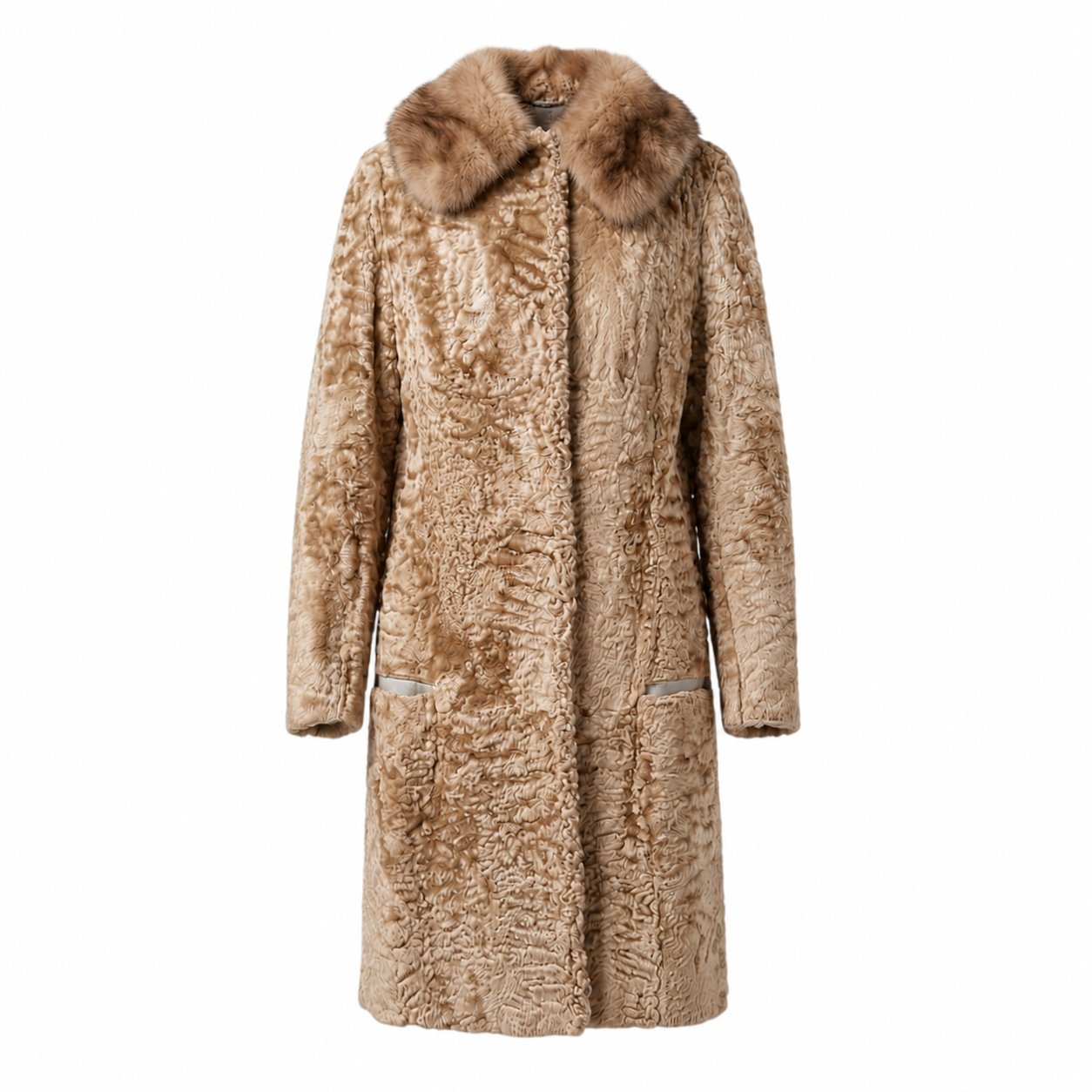 Marni 2000s Astrakhan Coat by MARNI in size IT 44 from COATS & JACKETS category