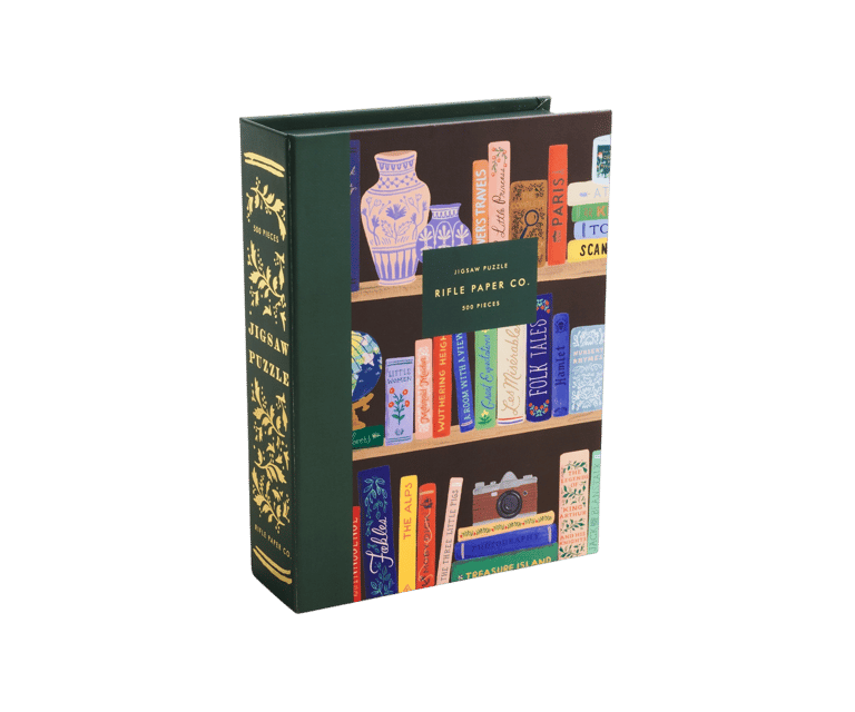 PUZZLE 500 PIÈCES BIBLIOTHÈQUE  - RIFLE PAPER CO.