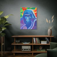 Image 5 of Gorilla Spirit Animal Portrait - Matte Canvas