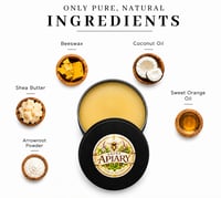 Image 2 of Saint Apiary Natural Lotion Salve - Beeswax & Shea Butter - 80g