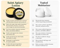 Image 3 of Saint Apiary Natural Lotion Salve - Beeswax & Shea Butter - 80g