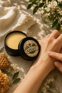 Image 4 of Saint Apiary Natural Lotion Salve - Beeswax & Shea Butter - 80g