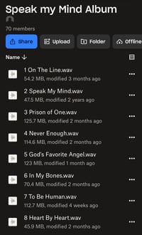 Speak my mind (Digital Download)