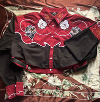 Image 3 of CUNTRY Cowboy Western Crop-Top
