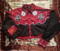 Image 1 of CUNTRY Cowboy Western Crop-Top
