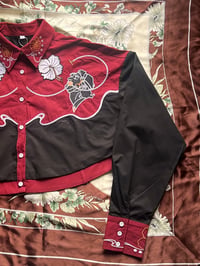 Image 4 of CUNTRY Cowboy Western Crop-Top